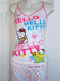 Hello Kitty домашний костюм с капри, р.S (42-44)